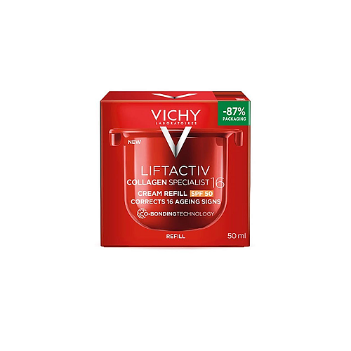 Vichy Liftactiv Collagen Specialist 16 Refill Ενυδατική Κρέμα Προσώπου Ημέρας με SPF50 & Κολλαγόνο 50ml