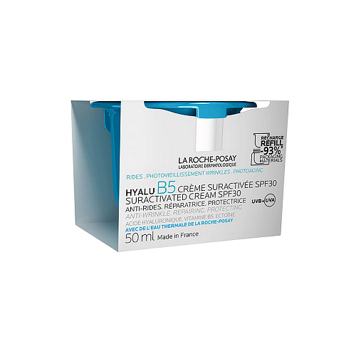 La Roche-Posay Hyalu B5 Suractivated Cream Refill SPF30 Αντιηλιακή Αντιρυτιδική & Ενυδατική Κρέμα με Υαλουρονικό Οξύ, Βιταμίνη B5 & Εκτοΐνη, 50ml