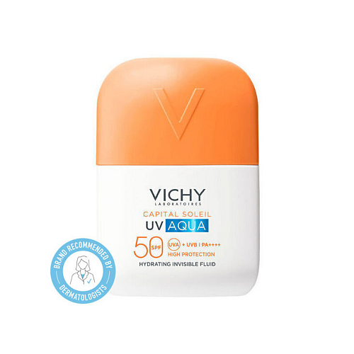 Vichy Capital Soleil UV Aqua Αντηλιακή Λοσιόν Προσώπου SPF50 50ml