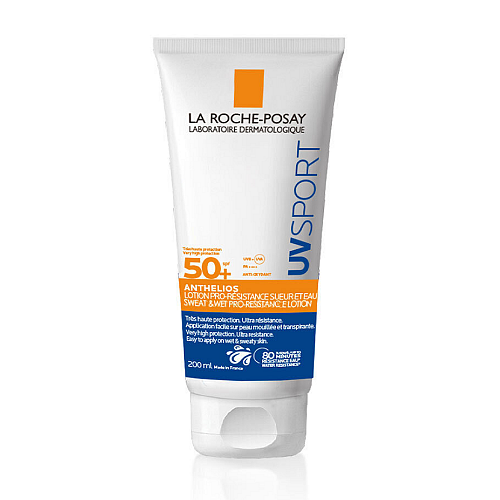 La Roche Posay Anthelios UVSPORT Wet & Sweat Αδιάβροχη Αντηλιακή Λοσιόν για το Σώμα SPF50+ 200ml