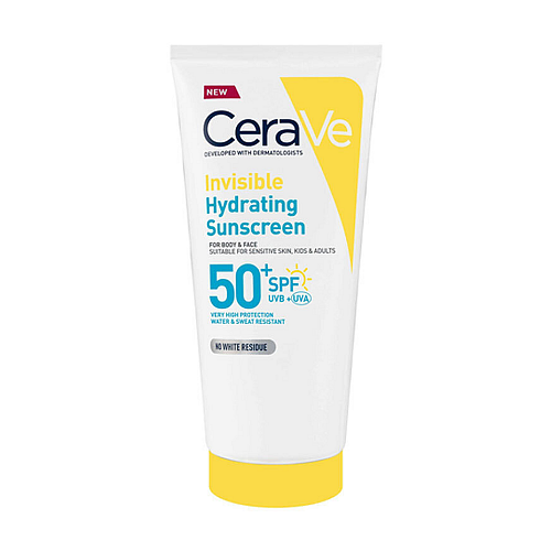 CeraVe Invisible Hydrating Sunscreen Αντηλιακό Προσώπου SPF50+ 177ml