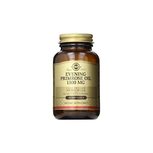 Solgar Evening Primrose Oil 1300mg Συμπλήρωμα για την Εμμηνόπαυση 30 μαλακές κάψουλες