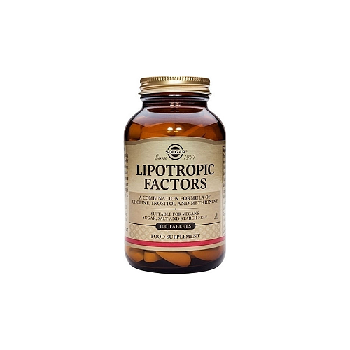 Solgar Lipotropic Factors 100 ταμπλέτες