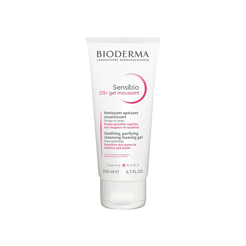 Bioderma Sensibio DS+ Gel Καθαρισμού Προσώπου 200ml