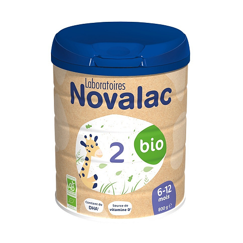 Novalac Γάλα σε Σκόνη Bio 2 για 6+ Μηνών 800gr