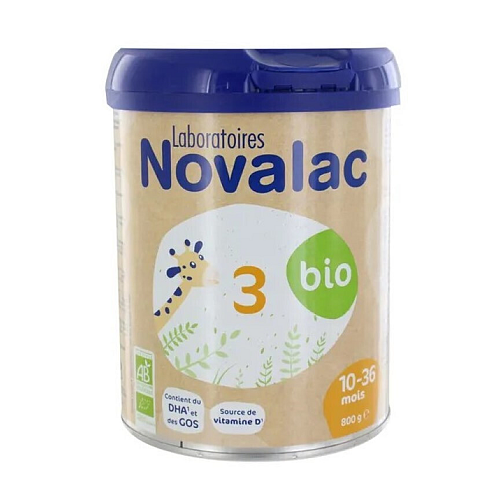 Novalac Γάλα σε Σκόνη Bio 3 για 10+ Μηνών 800gr