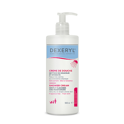 Dexeryl Μαλακτική Κρέμα Καθαρισμού για πολύ ξηρό δέρμα, 500ml