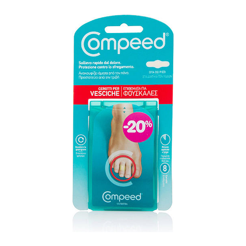 Compeed Επιθέματα Vesciche 1 με Gel για Φουσκάλες 8τμχ