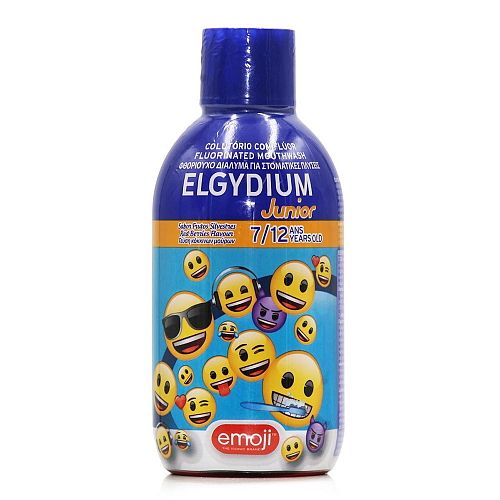 Elgydium Emoji Berries 250 ppm Χωρίς Αλκοόλ 500ml