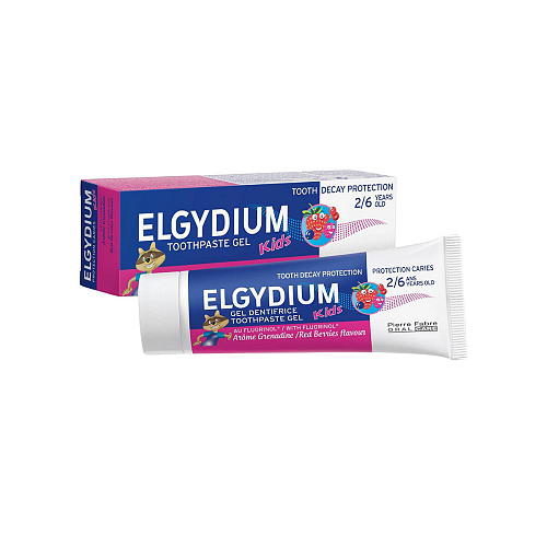 Elgydium Βρεφική Οδοντόκρεμα για 2+ Χρονών με Γεύση Berries 50ml