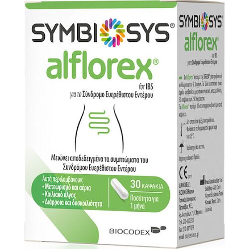 Biocodex Symbiosys Alflorex Ειδικό Συμπλήρωμα Διατροφής 30 κάψουλες