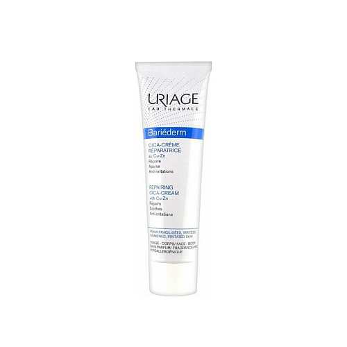 Uriage Bariederm 24ωρη Ενυδατική & Αναπλαστική Κρέμα Προσώπου με Centella Asiatica 40ml