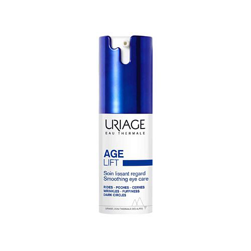 Uriage Age Lift Smooth Eye Care Αντιγηραντική Κρέμα Για Τα Μάτια Πολλαπλών Δράσεων 15ml