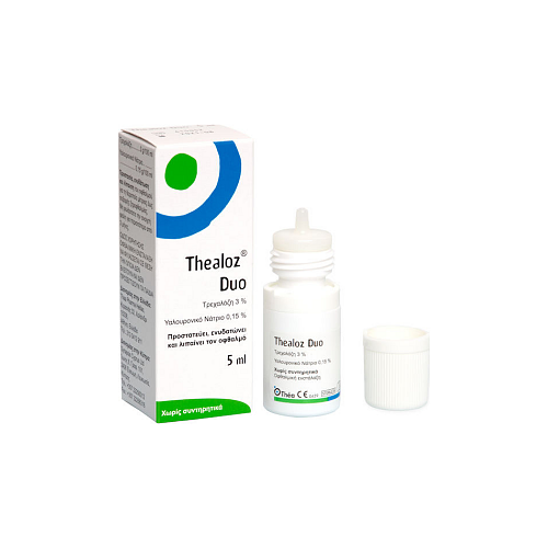 Thea Pharma Hellas Thealoz Duo Οφθαλμικές Σταγόνες 5ml