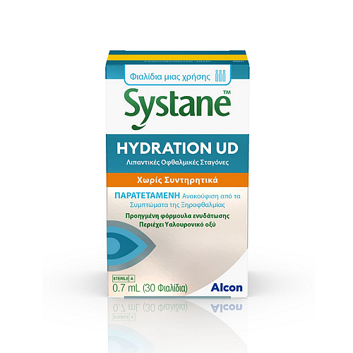 Alcon Systane Hydration UD Οφθαλμικές Σταγόνες 30x0.7ml