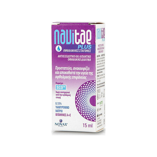 Novax Pharma Navitae Plus Οφθαλμικές Σταγόνες 15ml