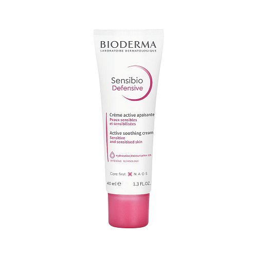 Bioderma Sensibio Defensive Light Καταπραϋντική Κρέμα για Ευαίσθητη Επιδερμίδα με Ελαφριά Υφή, 40ml