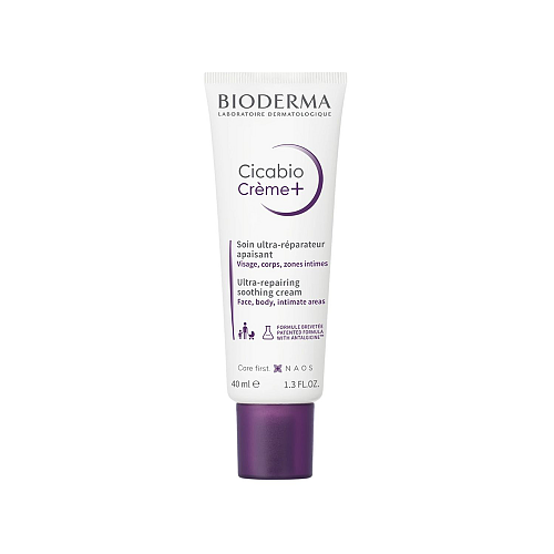 Bioderma Cicabio Crème+ Επανορθωτική Κρέμα για Αδύναμο, Ερεθισμένο Δέρμα για Όλη την Οικογένεια, 40ml