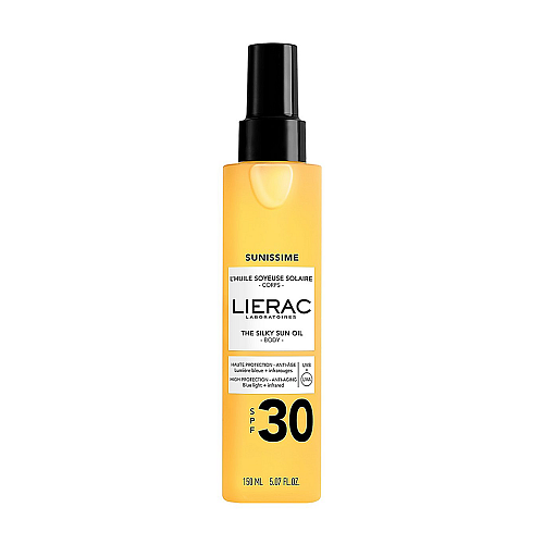 Lierac Sunissime Αντηλιακό Λάδι Σώματος The Silky Sun Body Oil Spf30, 150ml