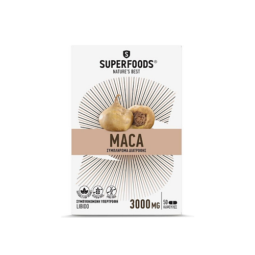Superfoods Maca 50 κάψουλες