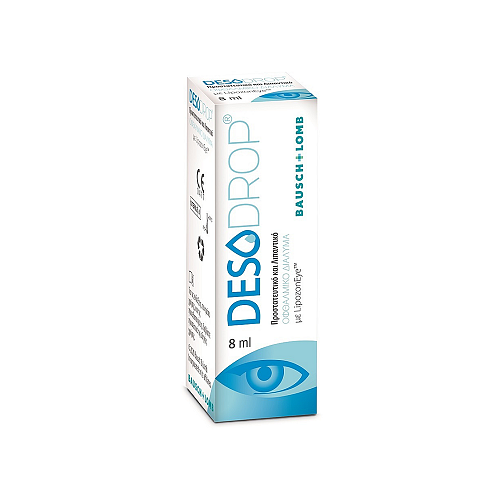 Bausch & Lomb Desodrop Οφθαλμικές Σταγόνες 8ml