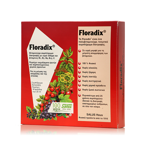 Salus Haus Floradix Liquid Iron Formula Κατάλληλο για Παιδιά με Βιταμίνη C 200ml