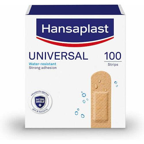 Hansaplast Universal Αυτοκόλλητα Επιθέματα 7.2x1.9cm 100τμχ