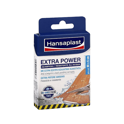 Hansaplast Extra Power Αυτοκόλλητο Επίθεμα