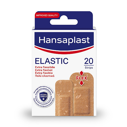 Hansaplast Elastic Extra Flexible Αυτοκόλλητα Επιθέματα 20τμχ