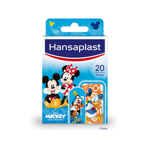 Hansaplast Disney Mickey Mouse & Friends Παιδικά Αυτοκόλλητα Επιθέματα 20τμχ