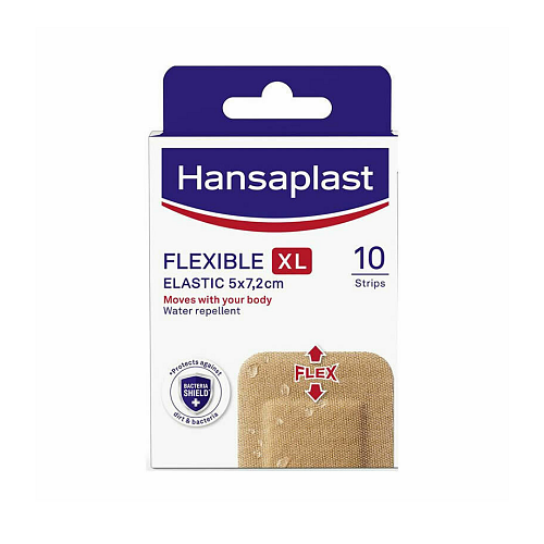 Hansaplast Flexible Αυτοκόλλητα Επιθέματα 7.2x5cm 10τμχ
