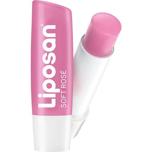Liposan Fruity Shine Lip Balm για Σκασμένα Χείλη Soft Rose 4.8gr