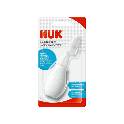 Nuk Nasal Decongester Ρινικός Αποφρακτήρας για Βρέφη και Παιδιά