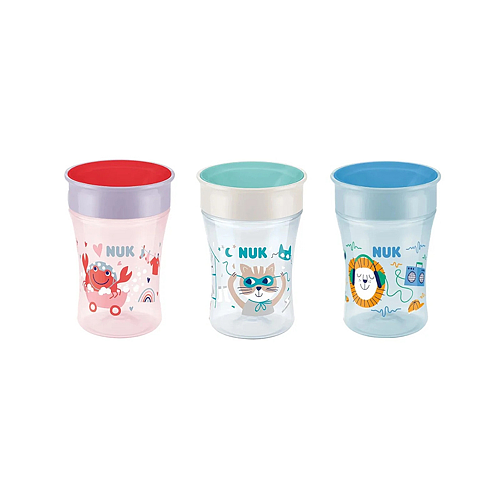 NUK Παιδικό Ποτηράκι Magic Cup από Πλαστικό για 8m+, 230 ml