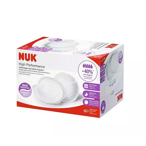 Nuk Επιθέματα Στήθους Ultra Dry 60τμχ