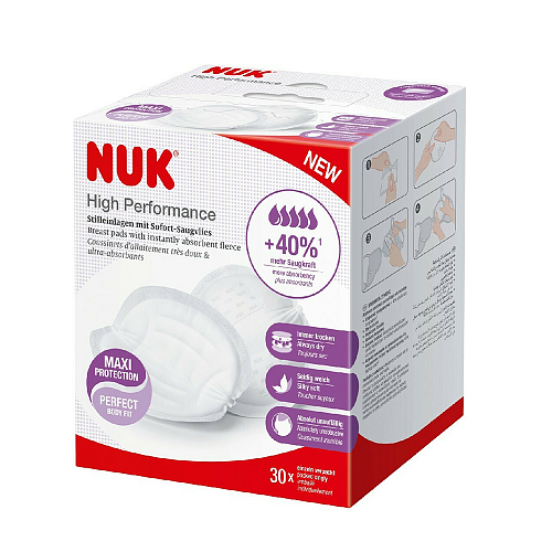 Nuk Επιθέματα Στήθους High Performance 30τμχ