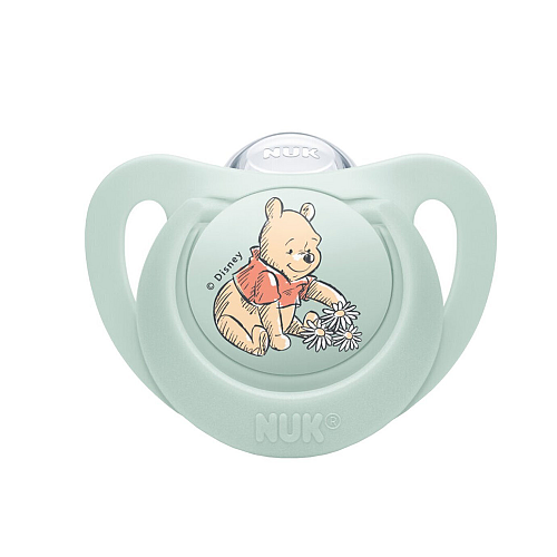 Nuk Πιπίλα Σιλικόνης Disney Winnie Φυστικί για 6-18 μηνών