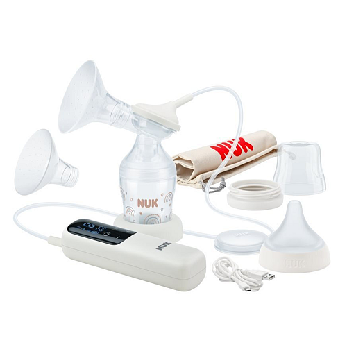 Nuk Soft & Easy Ηλεκτρικό Μονό Θήλαστρο Ρεύματος Λευκό 150ml