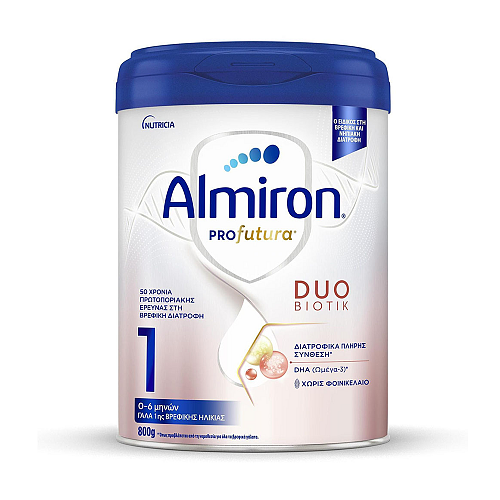 Nutricia Γάλα σε Σκόνη Almiron Profutura 1 για 0+ Μηνών 800gr