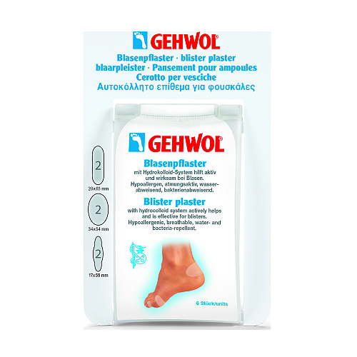 Gehwol Επιθέματα Blister Plaster Sorted για Φουσκάλες Γυναικείο 2τμχ