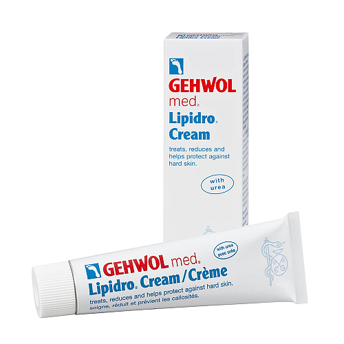 Gehwol med Lipidro Cream Φροντίδα της Ξηρής Επιδερμίδας των Ποδιών, 125ml