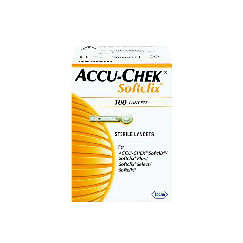 Roche Accu-Chek Softclix Σκαρφιστήρες 100τμχ