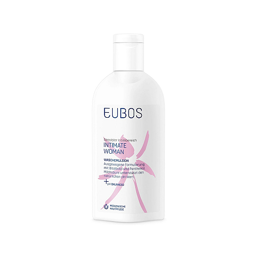 Eubos Intimate Woman Washing Emulsion Ήπιο Υγρό Καθαρισμού της Ευαίσθητης Περιοχής, 200ml