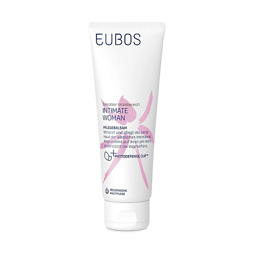 Eubos Intimate Woman Κρέμα για Καθαρισμό της Ευαίσθητης Περιοχής με Πρεβιοτικά & Αλόη 125ml