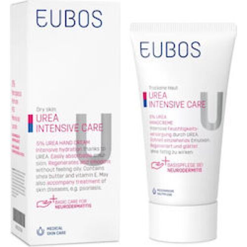 Eubos Urea Intensive Ενυδατική Κρέμα με Ουρία για Σκασμένα Χέρια 75ml