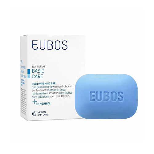 Eubos Basic Care Blue Μπάρα Σαπουνιού 125gr