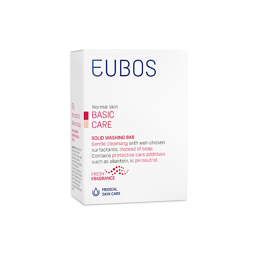 Eubos Basic Care Μπάρα Σαπουνιού 125gr