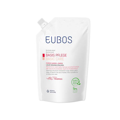 Eubos Red Liquid Washing Emulsion Υγρό Καθαρισμού για το Πρόσωπο 400ml