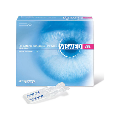 TRB Chemedica Vismed Gel Οφθαλμικές Σταγόνες 20x0.45ml