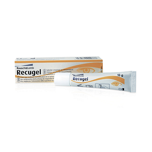 Bausch & Lomb Recugel Gel για Ξηροφθαλμία των Βλεφάρων 10gr